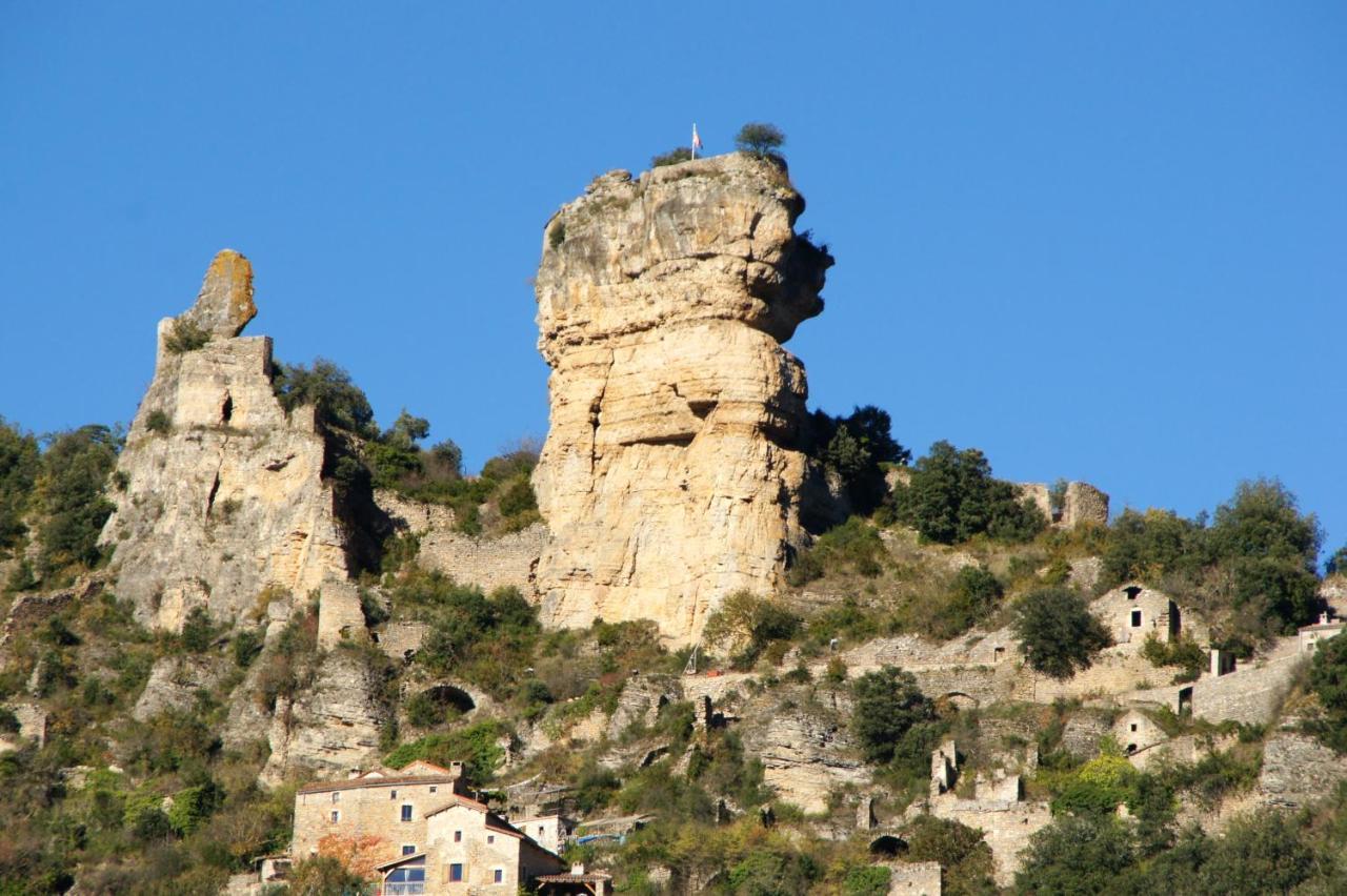 Maison Pittoresque A Mostuejouls Avec Vue Sur La Montagne Mostuéjouls Exterior foto